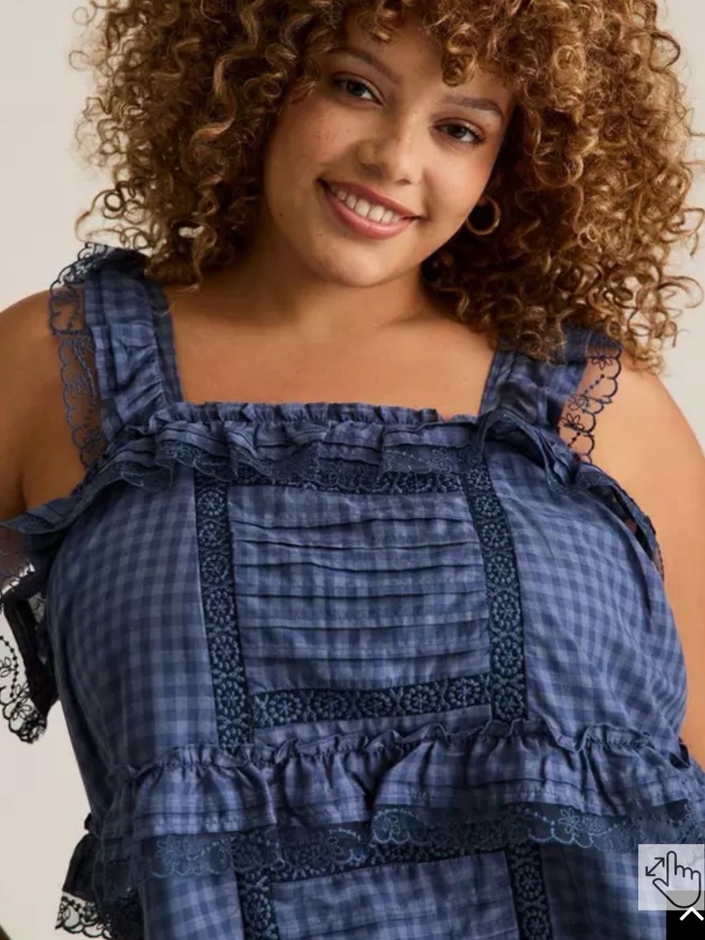 NWT TORRID Festi Open Back Tiered Dress - Picture 2 of 5